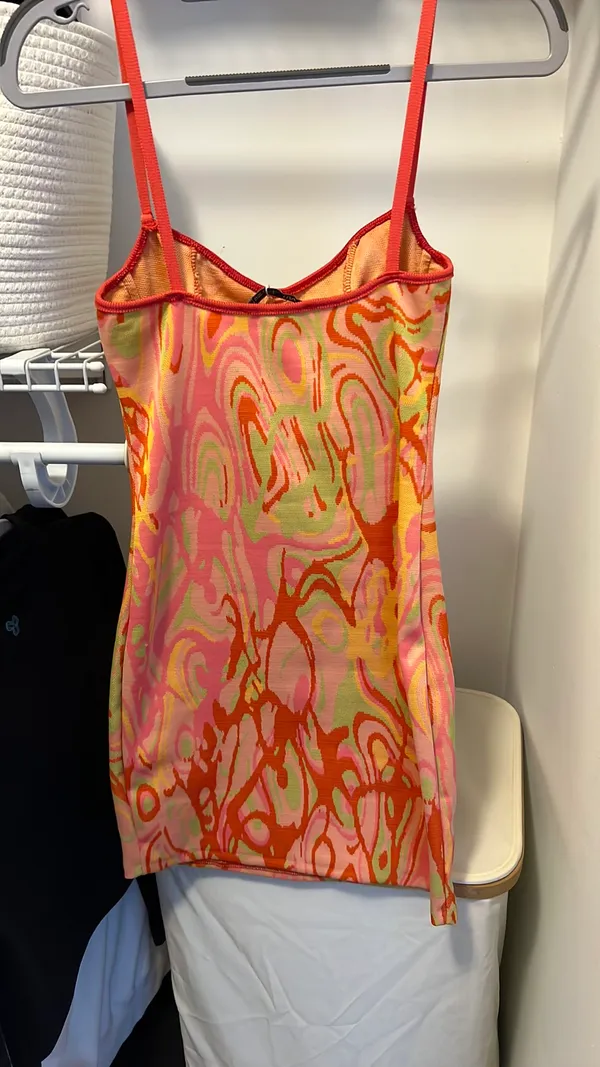 Zara Pattern Dress - Image 3