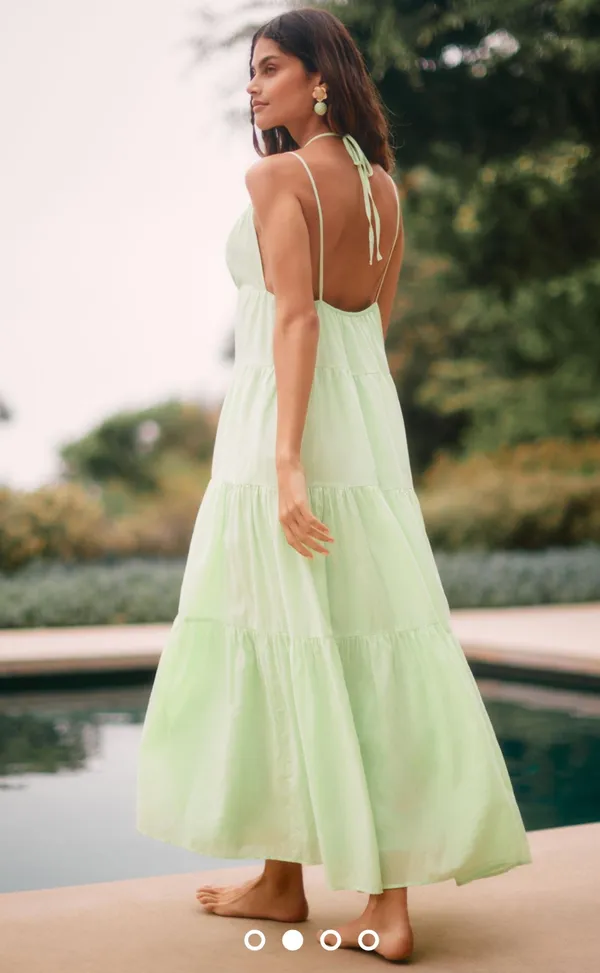 Anthropologie Charlie Holiday Priscilla Dress Maxi 2 - Image 2