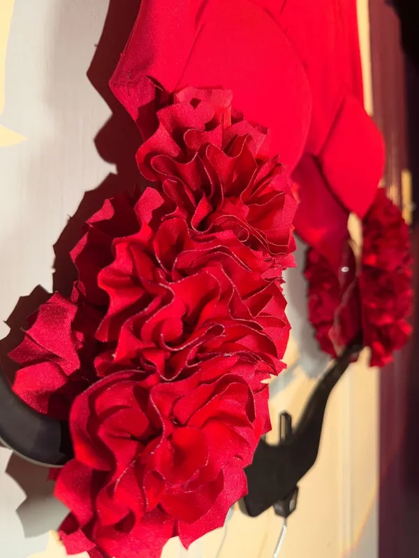 FashioNova Sexy Valentine Red Mermaid Dress - Image 6