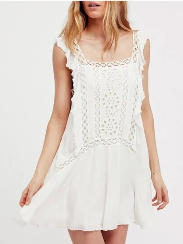 Free People Priscilla Mini Dress - Image 3