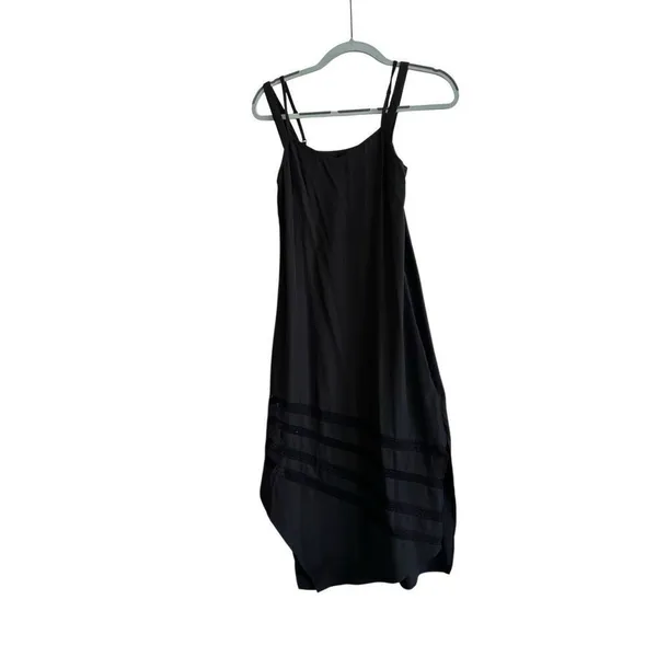 NWT AllSaints Womens Black Emeline Dress Size 0 - Image 3