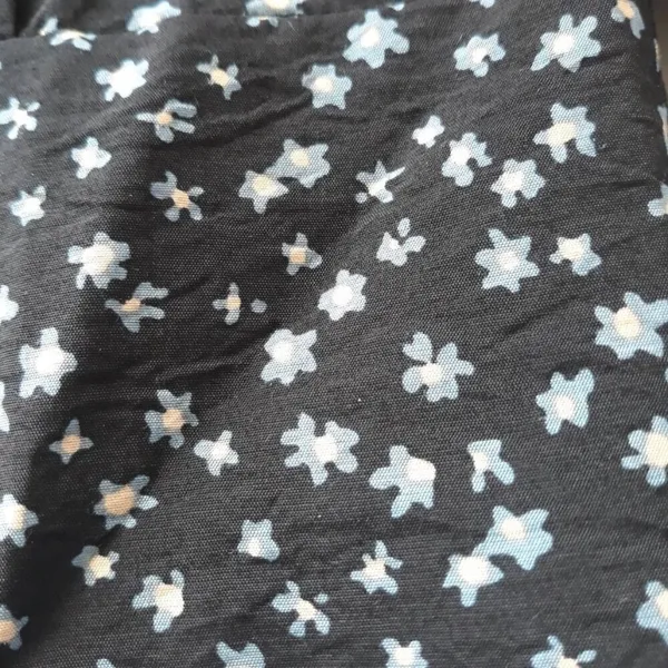 NWT Madewell Rosalind Floral Cropped Button Top L - Image 6