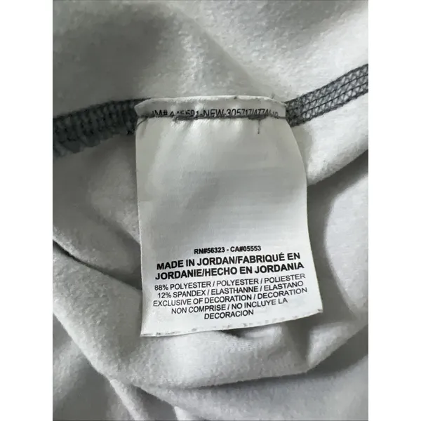 Nike Pro Dri-Fit Women’s Jacket L Half Zip Black Gray Unique Geometric Large - Image 7
