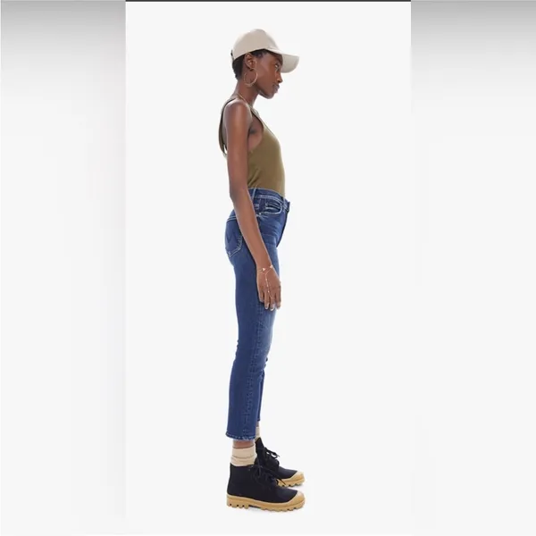 Mother Swooner Rascal Ankle Jeans in Don’t Mind Me - Image 3