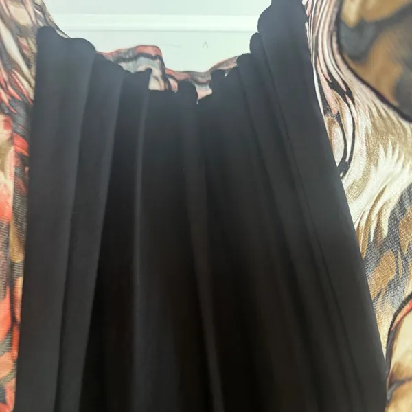 Karen Kane sz S Women Short Sleeve MulitColor Abstract Midi Dress Casual Evening - Image 5