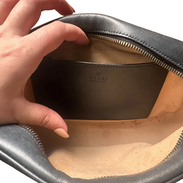 GUCCI‎ GG Marmont Camera Crossbody Bag Black - Image 7