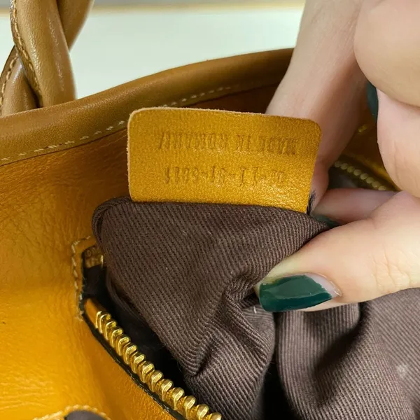 Chloé Amy Large Caramel Leather Braided Handle Tote Shoulder Bag - Image 11