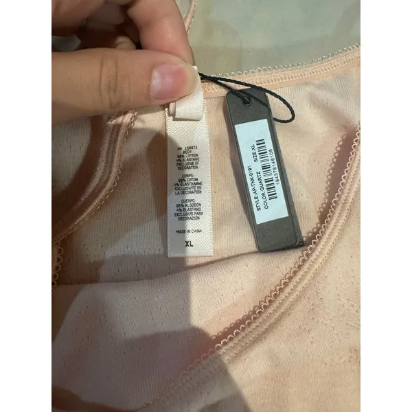 READ* Skims Sleep Set XL Tank Top & 2X leggings quartz pink logo pajama lounge - Image 5
