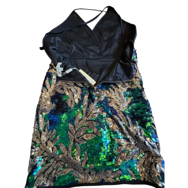 NWT Love and Other Things Multicolor Sequin Dress - Size M - Image 12