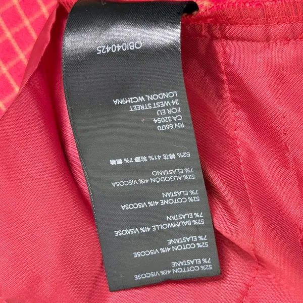Anthropologie The Essential Slim Trousers Pants Trouser Orange Red Women’s 4 - Image 14