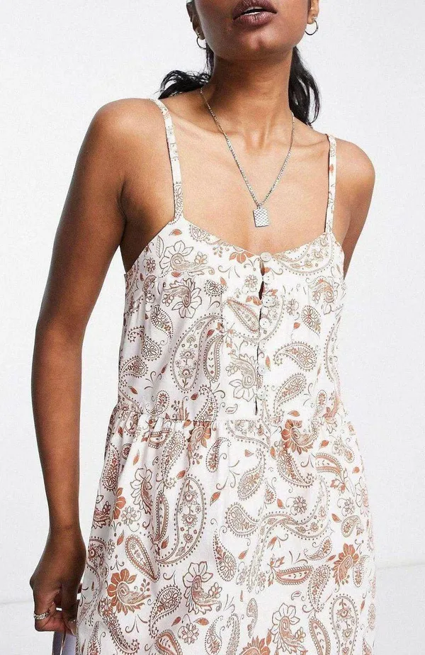 Printed Maxi Dress Multiple - Image 4