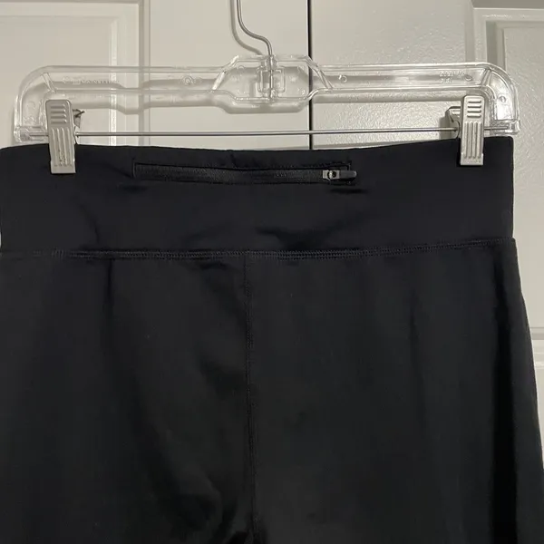 Nike Women Black Dri-FIT Running Crop Leggings Athletic Workout Fitness Pants M‎ - Image 7