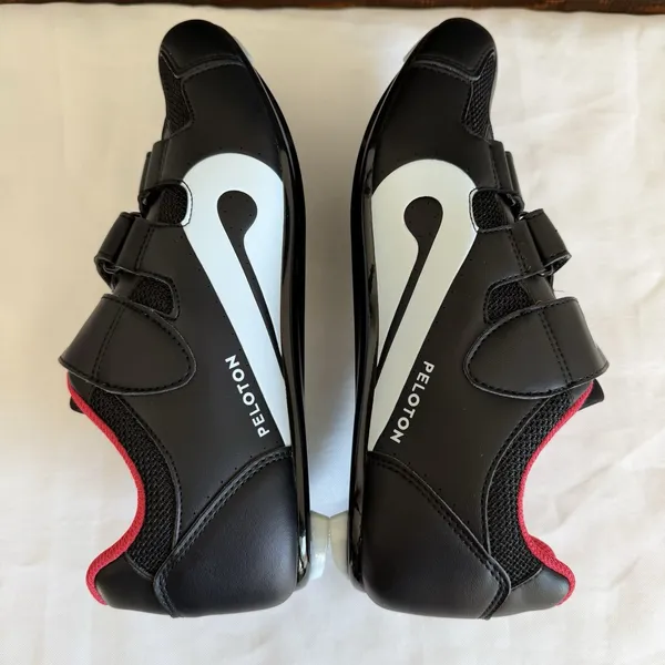 New Peloton Cycling Shoes (cleats included) Size 40 Men's 7 Women's 9 Black Red - Image 7