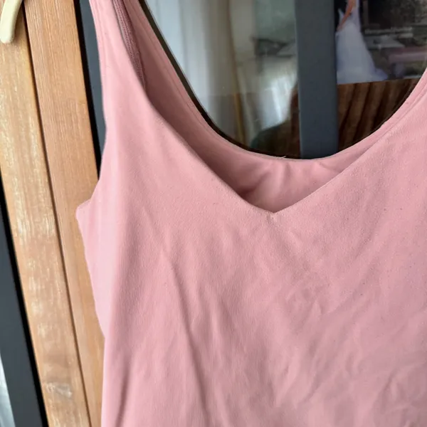 Lululemon Align Tank Top sports bra cropped Pink Blossom dusty rose - Image 7