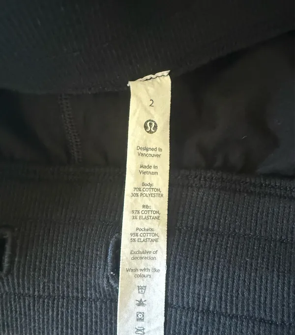 Lululemon scuba joggers-black  - Image 3