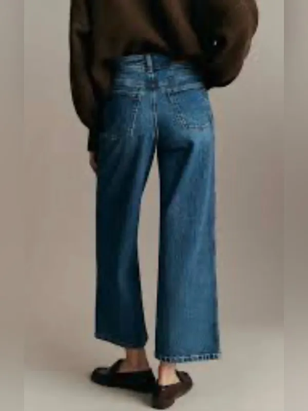 Sezane le crop jeans - Image 4