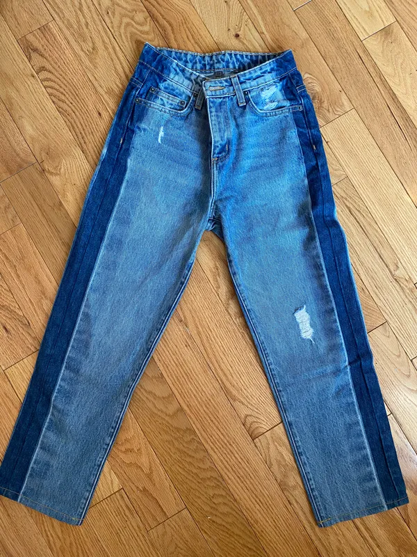 Carmar Denim High Waisted Straight Leg Jeans - Image 2
