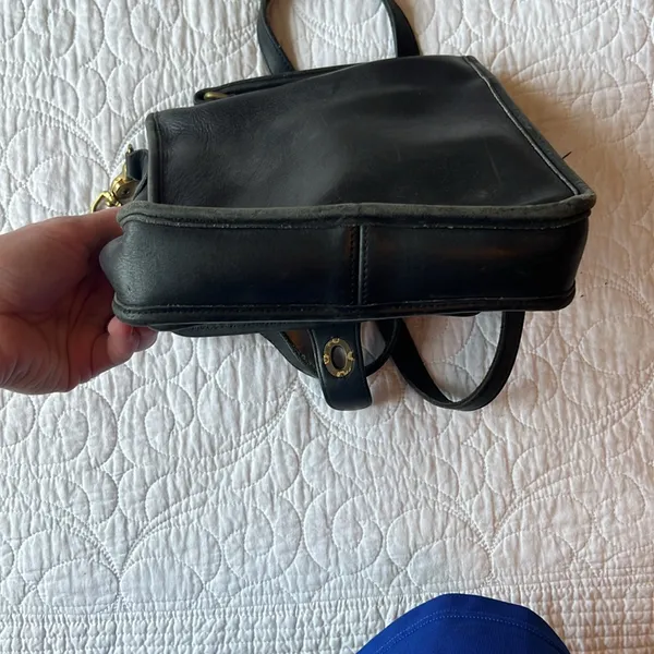 Vintage Coach Station Willis Glovetanned cowhide Leather. Made in 2005 No Box - Image 6