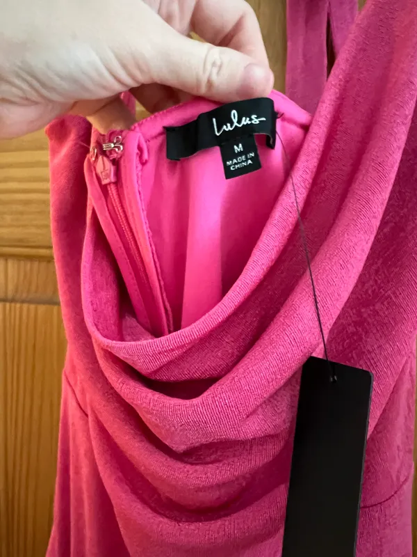 Lulus Ready To Be Retro Hot Pink Halter Skort Jumper - Image 6