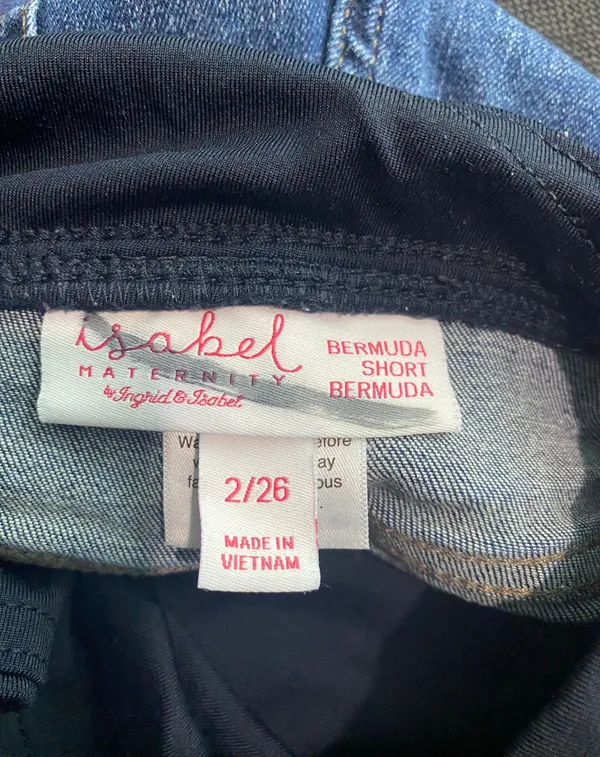Isabel Maternity Bermuda Shorts - Image 4