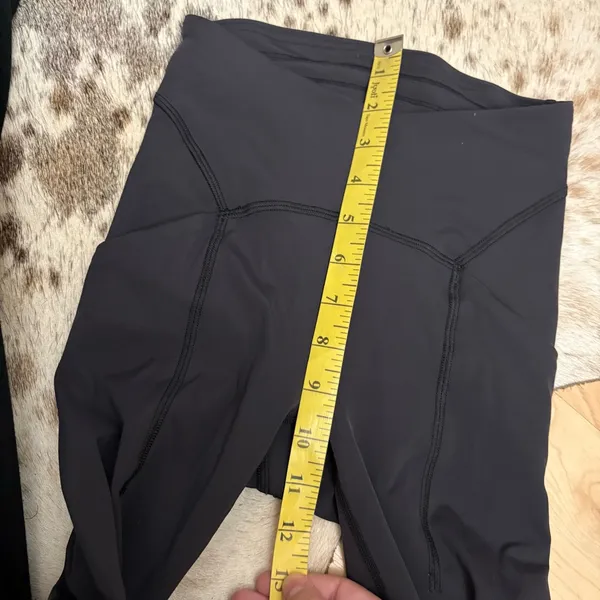 LULULEMON Power Thru High Rise Tight 25" Black Size‎ 0 - Image 7