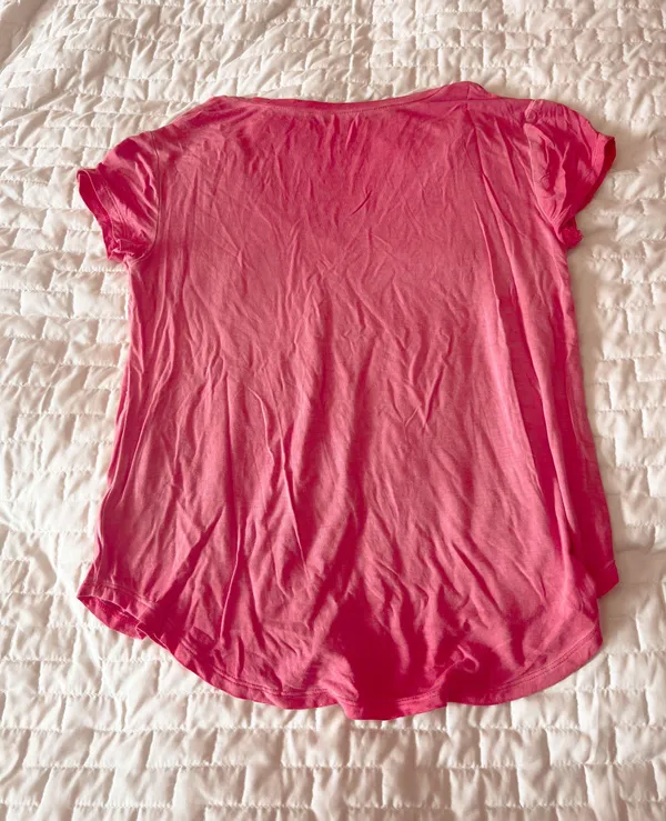 Dark Pink Favorite Tee Size XS - Image 2