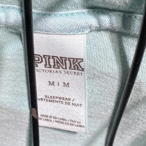 Pink Victoria’s secret’s light blue t-shirt​​​ - Image 4