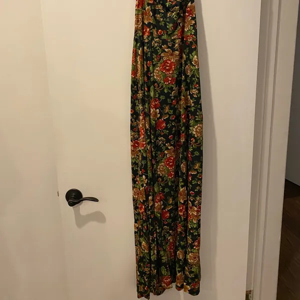 Floral Vintage Maxi Dress - Image 3