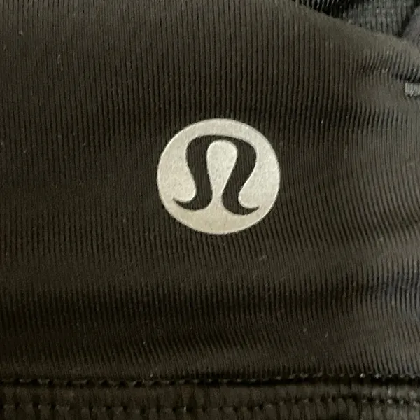 Lululemon Energy Black Sleeveless Strappy Cross Back Sports Bra Crop Tank Top S - Image 4