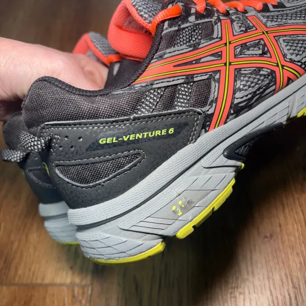 Asics Gel-Venture 6 Gray Trail Running Shoes T7G6Q Womens 8.5 Activewear - Image 6