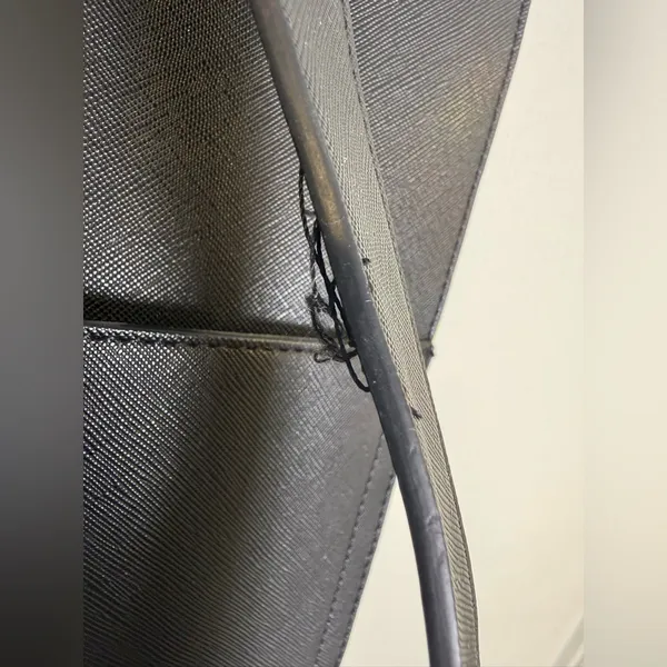 Calpak Kaya Black Laptop Backpack Gold Accents - Image 3