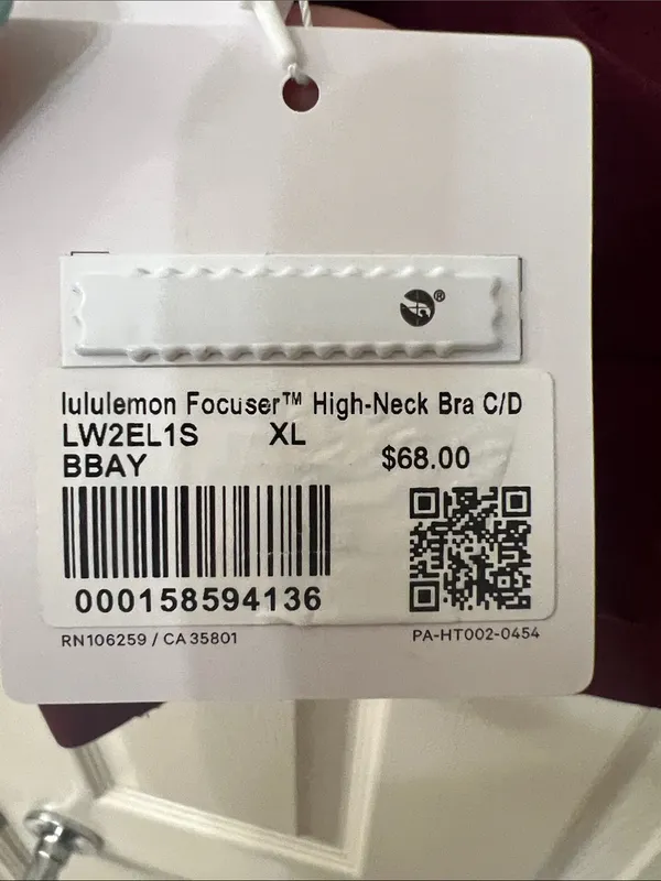 Focuser High-Neck Bra C/D in burgundy Bay - Image 6