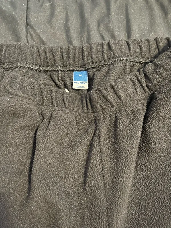 Black Old Navy Sweatpants - Image 3