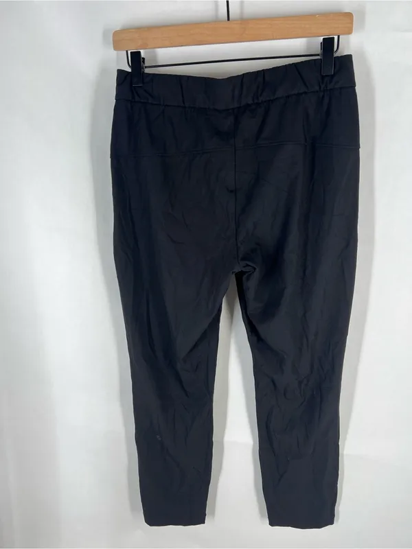 CRZ YOGA Black Drawstring Tapered Pants - Image 9