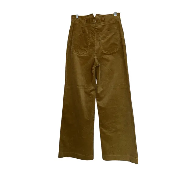NWT 7 for all mankind Brown Corduroy Wide Leg Jeans SZ-26 - Image 4