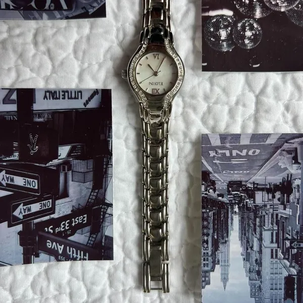 TWO‎ TONE ARMITRON DIAMOND NOW WATCH - Image 3