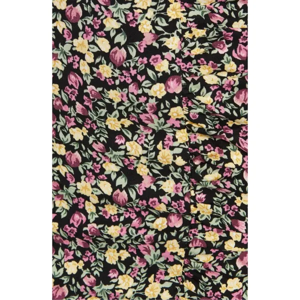 NWT Row A For Nordstrom Shirred Floral Mini Dress - Image 5