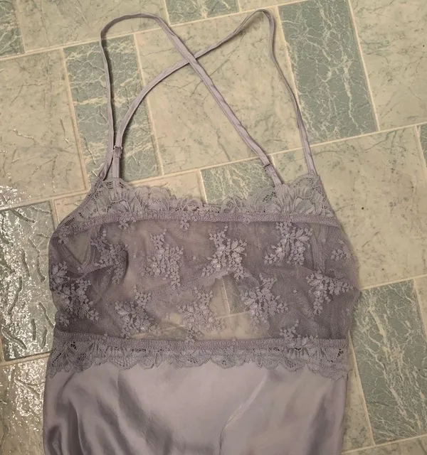 Free People Lace Slip Dress - Image 4