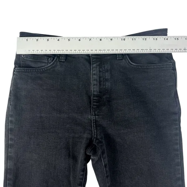 Anine Bing Tatum Black High Rise Skinny Jeans‎ Size 28 - Image 4