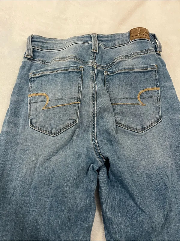 American Eagle Next Level Stretch Skinny Jeans - Size 4 Regular - Image 3