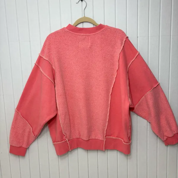 BDG Women's Pink Crew Neck‎ Sweatshirt size L - Image 5