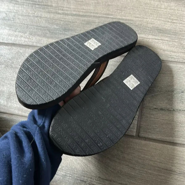 Seven7 Women's Brown Sandals Size 7 - Image 6