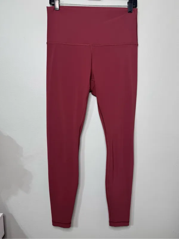 Lululemon Wunder Under Super High-Rise Tight Leggings Full On Luxtreme Chianti - Image 5
