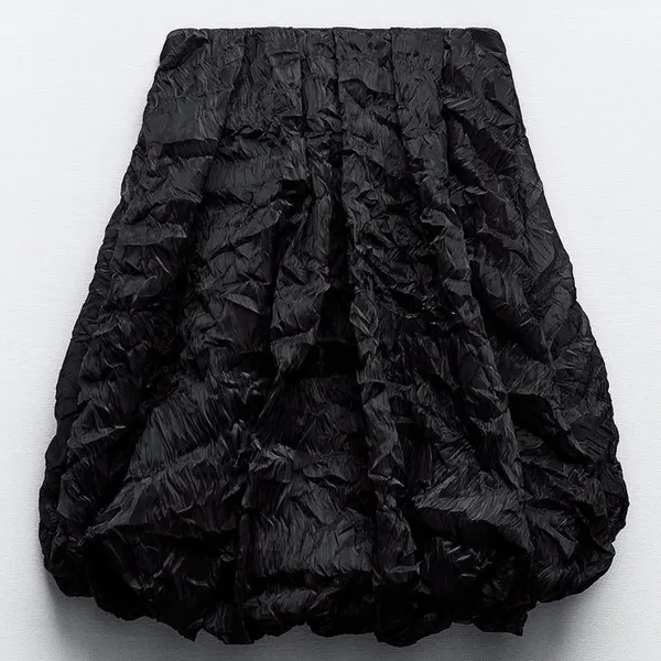 Zara strapless puff dress Small‎ NWT - Image 3
