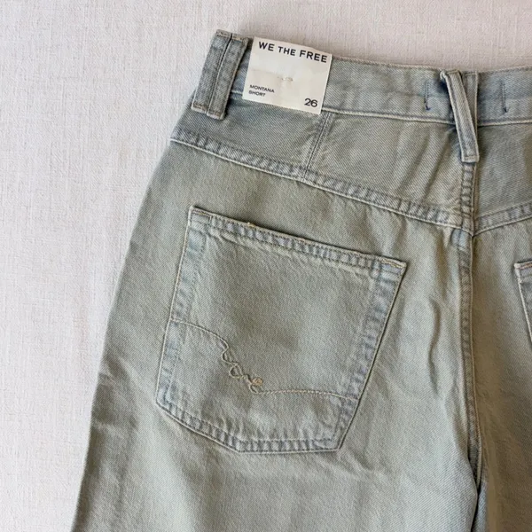 We The Free Montana Shorts 26 Haven Denim Bermuda Jorts NWOT - Image 4