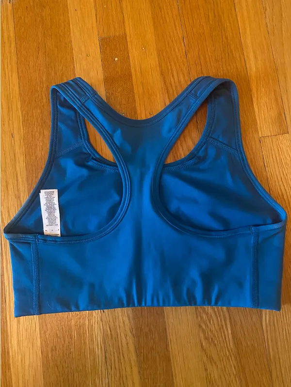 Blue Nike Sports Bra Dri-Fit - Image 2