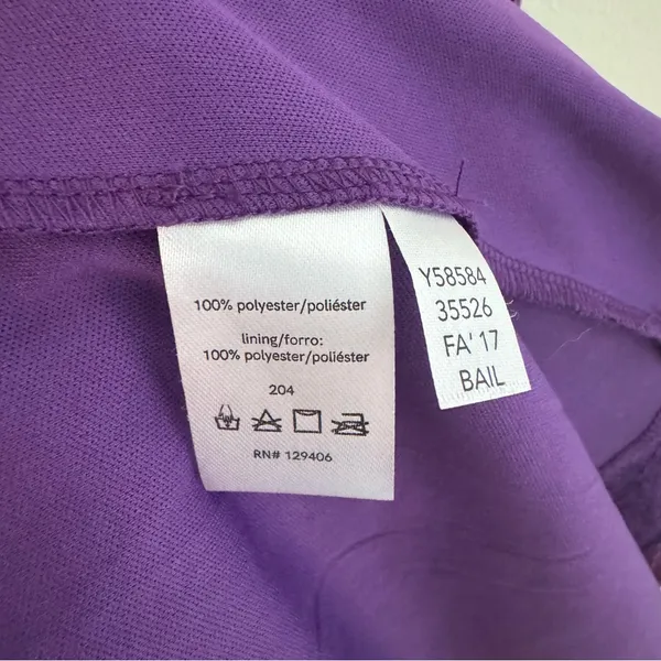 Venus Purple Sequin Maxi Dress Size XL - Image 7