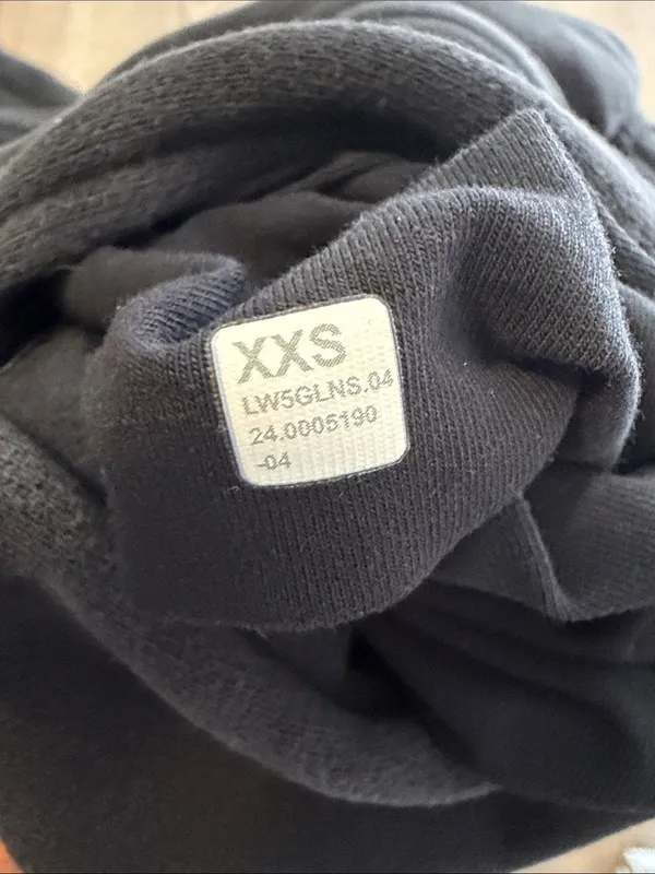 Lululemon XXS Scuba Mid Rise Oversized Black Elastic-Waist Joggers - Image 7