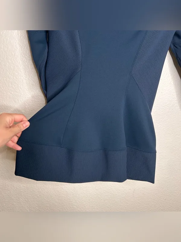 Lululemon Movement To Movement Jacket Nocturnal Teal 4 - Image 10