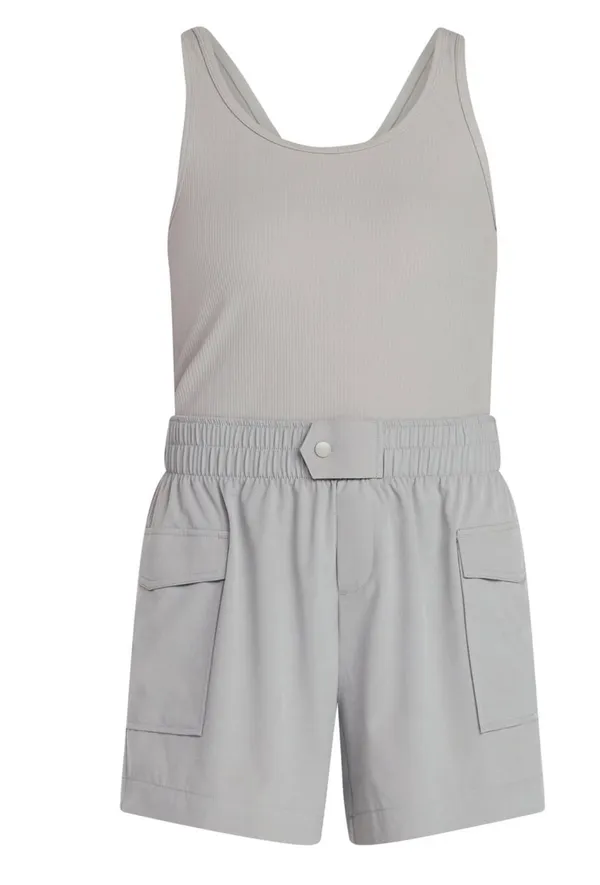 Mixed media active romper  - Image 3